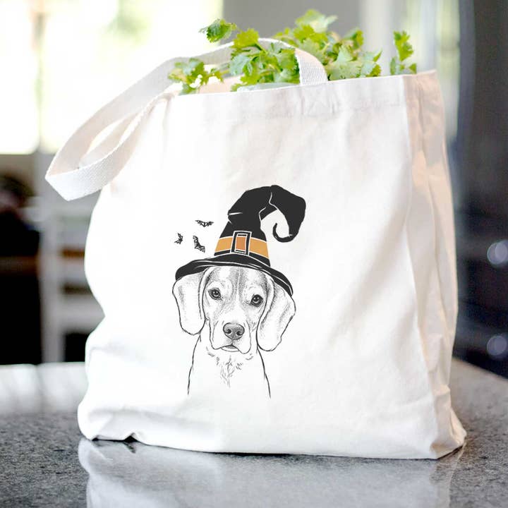 Thea the Beagle - Sac fourre-tout pour la vente par Inkopious
