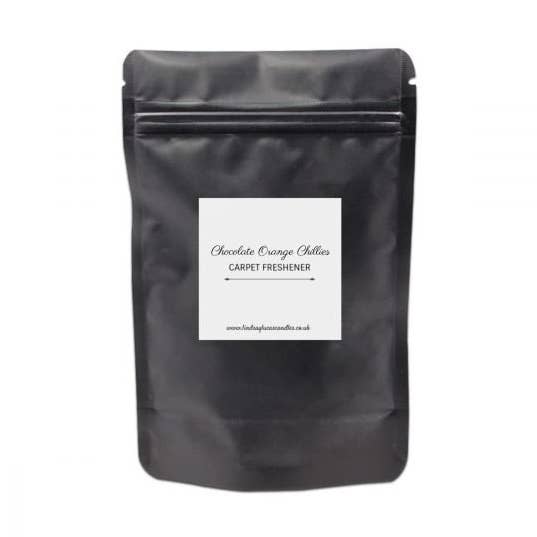 Carpet Freshener CHOCOLATE ORANGE CHILLIES for wholesale by Lindsay Lucas Candles