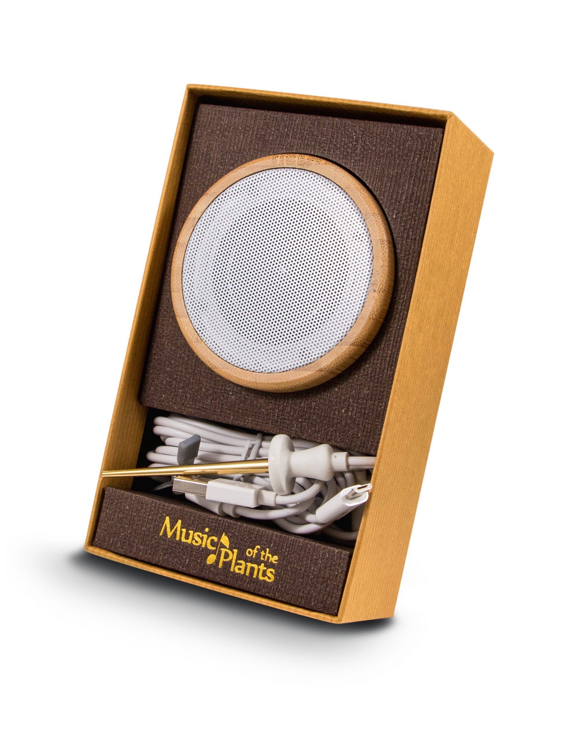 Streampath Srl - Vendita all'ingrosso Casse audio - Ginkgo - Dispositivo per musica delle piante: potente e facile da usare7