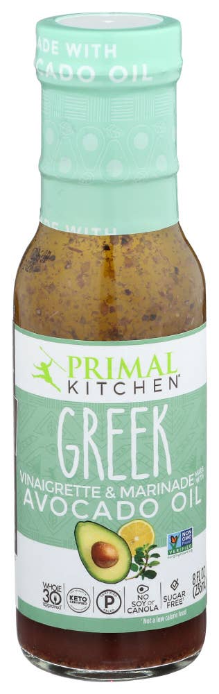 KeHE Distributors, LLC - Wholesale Salad Dressing - Primal Kitchen Dressing Greek Vinaigrette 8 oz0