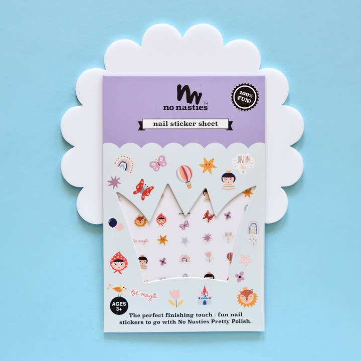 Fairy Tale Nail Stickers for wholesale by no nasties kids
