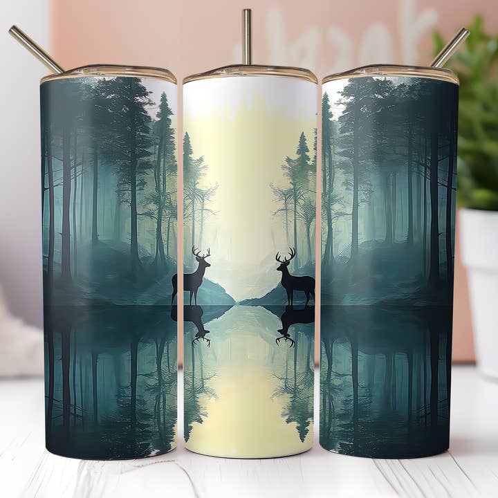 River Buck Tumbler for wholesale by The Potted Oasis