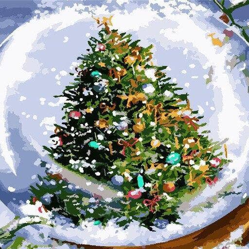 Christmas Tree for wholesale by Paint with Number