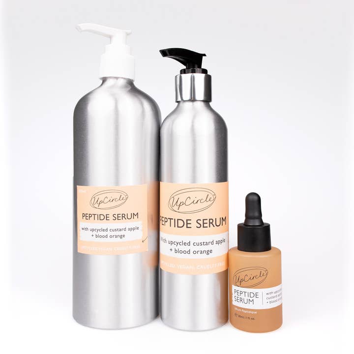 UpCircle Beauty UK - Wholesale Facial Serum/Concentrate - Anti-ageing Collagen Boosting Peptide Serum - Bulk Refill