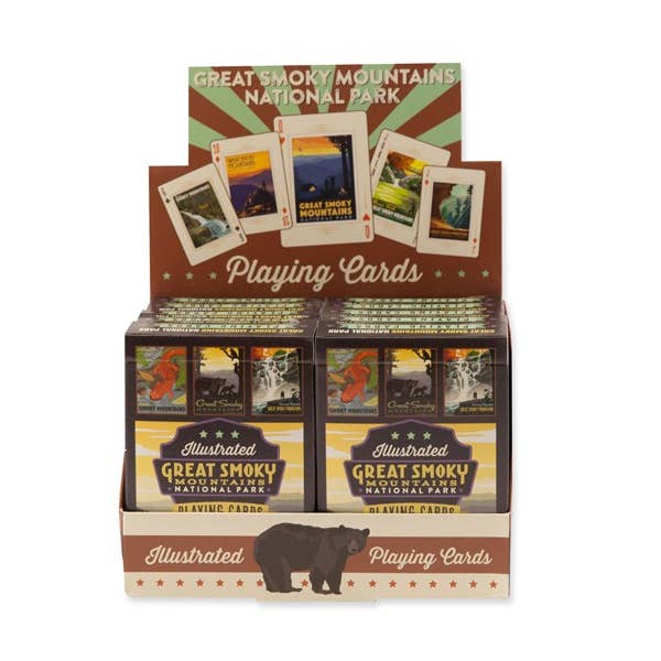 Tourist Courts - Venta al por mayor Baraja de cartas - Baraja de Cartas del Parque Nacional de las Grandes Montañas Humeantes