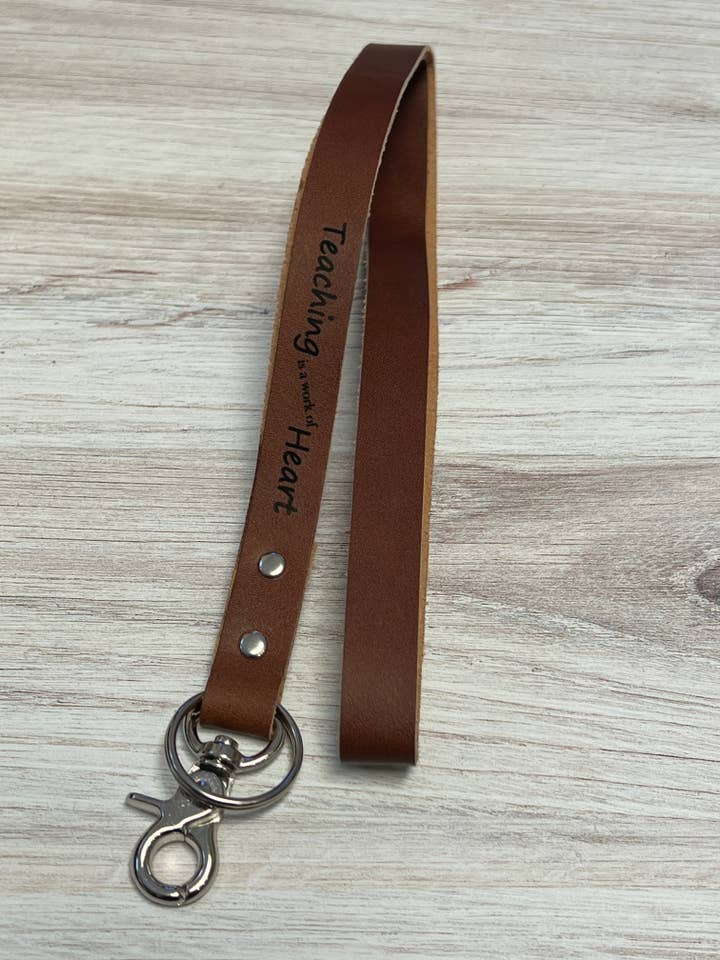 Leather Lanyard for wholesale by KW Laser Supplies