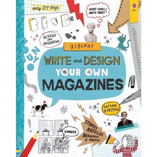 Write And Design Your Own Magazines : Usborne for wholesale by HarperCollins