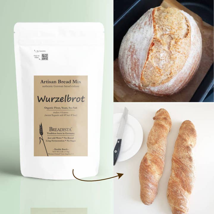 2.5lb Bread Mix - German Wurzelbrot (makes 4 loaves) for wholesale by BREADISTA - artisan bread mixes