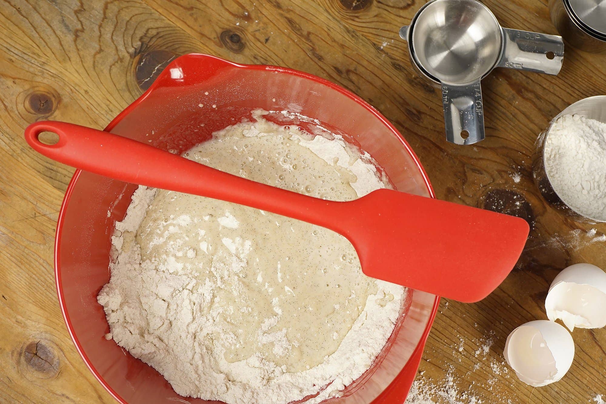 RSVP International - Wholesale Spatula/Turner - Ela Style Spatula - Red4