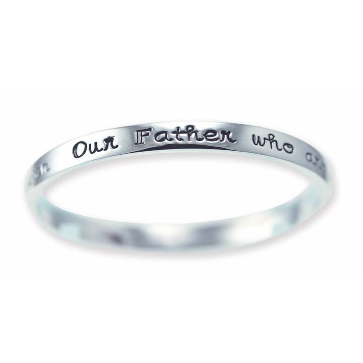 Abbey + CA Gift - Wholesale Bangle Bracelet - Silver Sentiments Message Bangles8