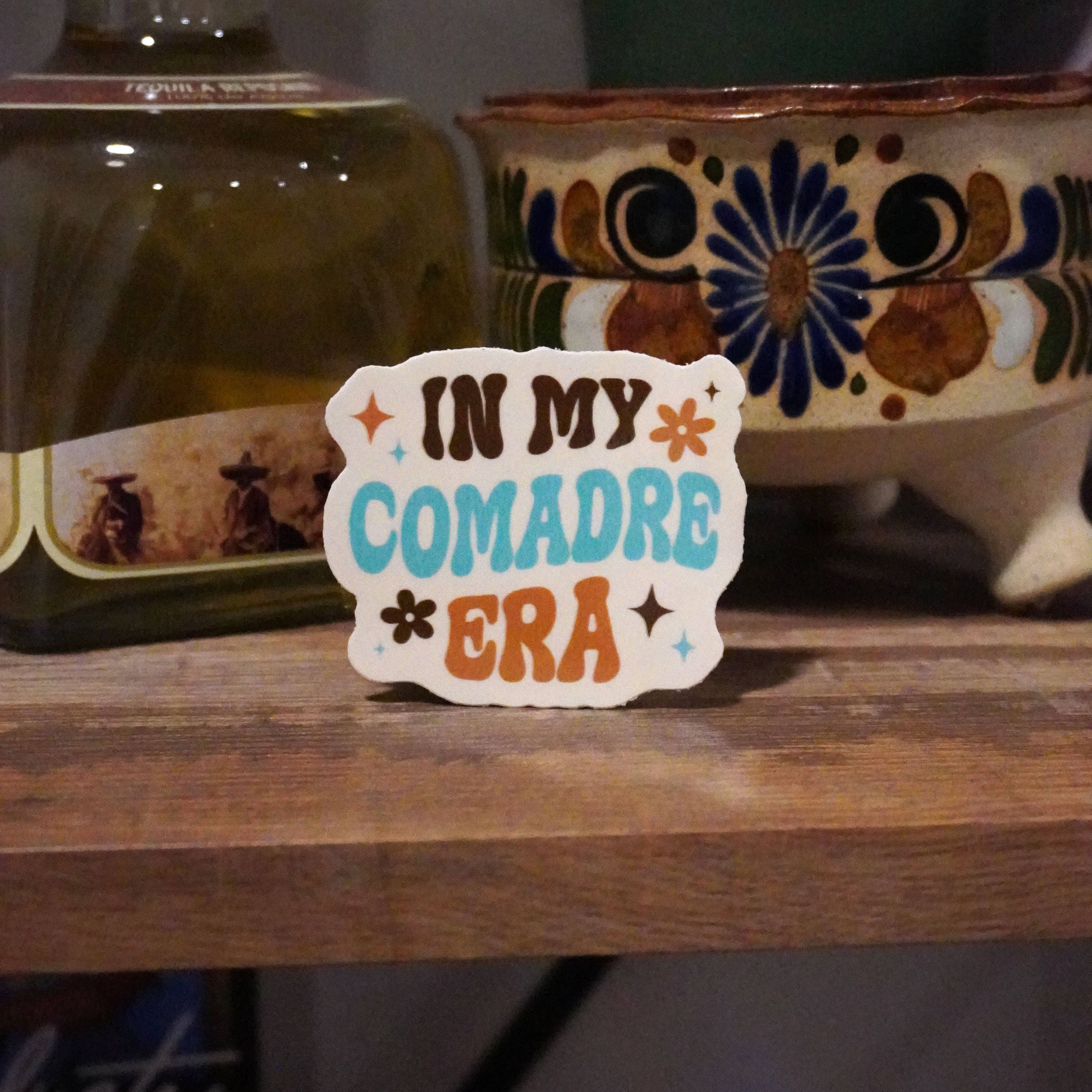 Erica Alfaro Designs - Wholesale Sticker - In My Comadre Era Vinyl Sticker1