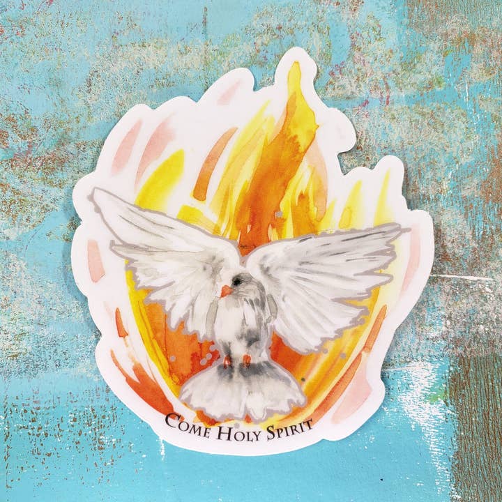 Vem Espírito Santo - autocolante de fé por atacado de Open Journey