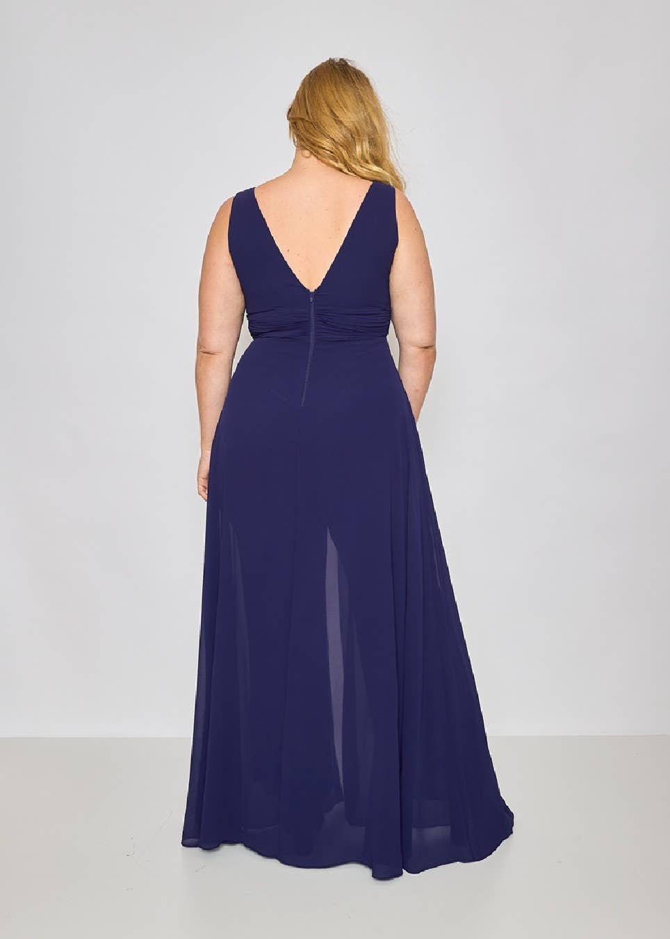 Eva & Lola - Epsilonn - Wholesale Dress - Women's - R1451QS - Plus Size V-Neck Jumpsuit10