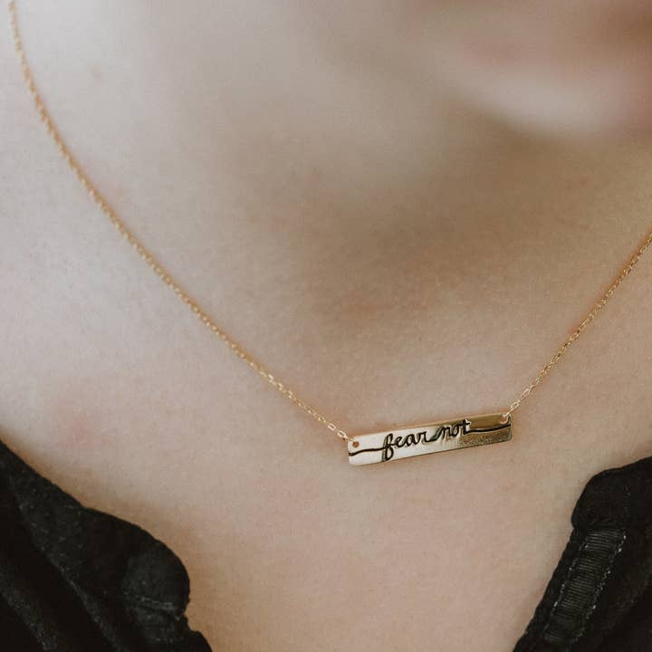 Shinelife - Wholesale Pendant/charm necklace - Fear Not Necklace1