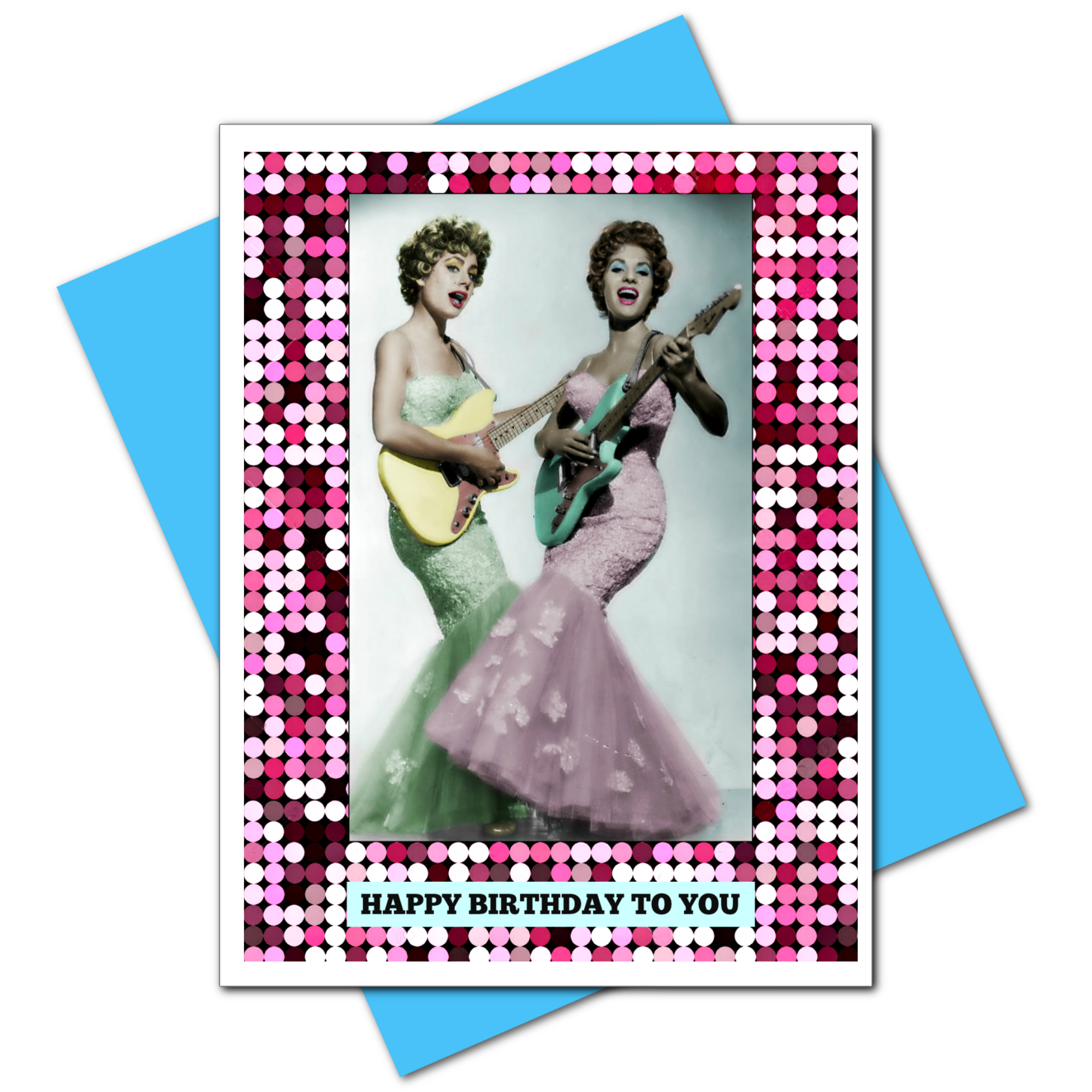 Ümlaut Brooklyn - Wholesale Birthday Card - SALE Birthday Guitars  Birthday Greeting Card2
