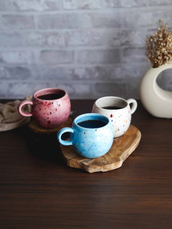 Rainbow mug for wholesale by CerAmor Cerâmica