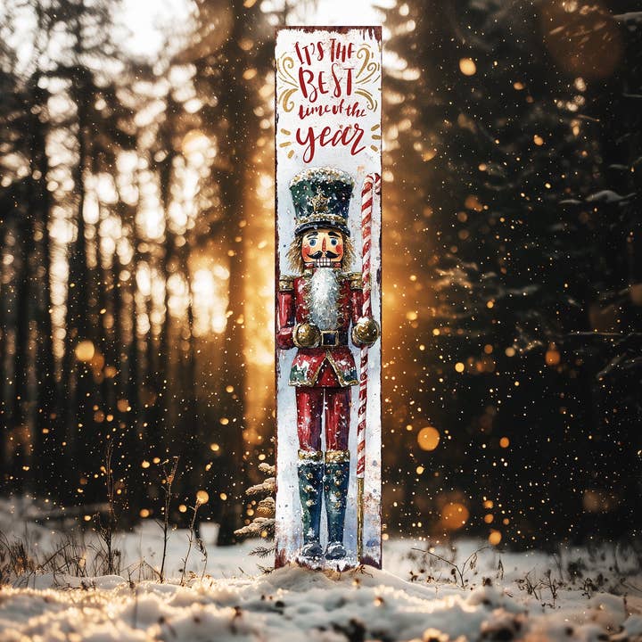 42" Klassieke Kerst Notenkraker Tuinsteker | Duurzame Buiten Kerstdecoratie voor wholesale door TX USA Corporation