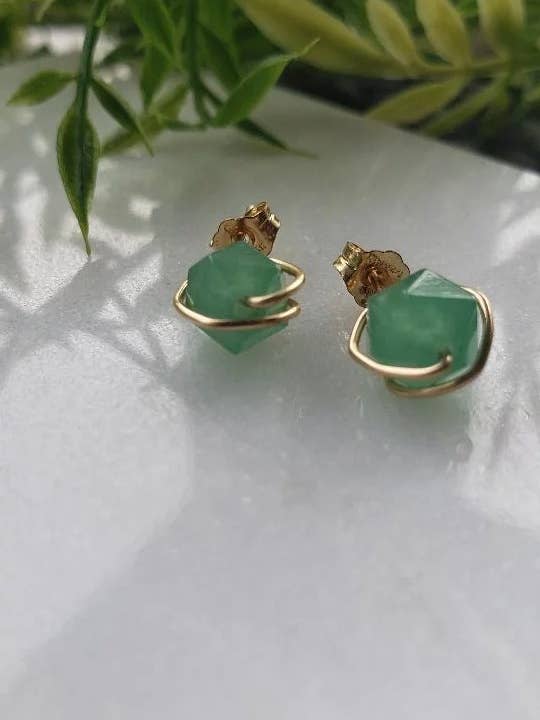 Statement Stud Earrings for wholesale by Mad Bohemian Studios