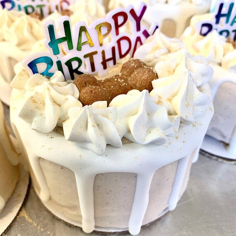 Dog Cake Bakery LLC - Vente Friandises – chien - Gâteau pour chien | Gâteau d'anniversaire pour chien | Anniversaire | Drip Cake | Tan8