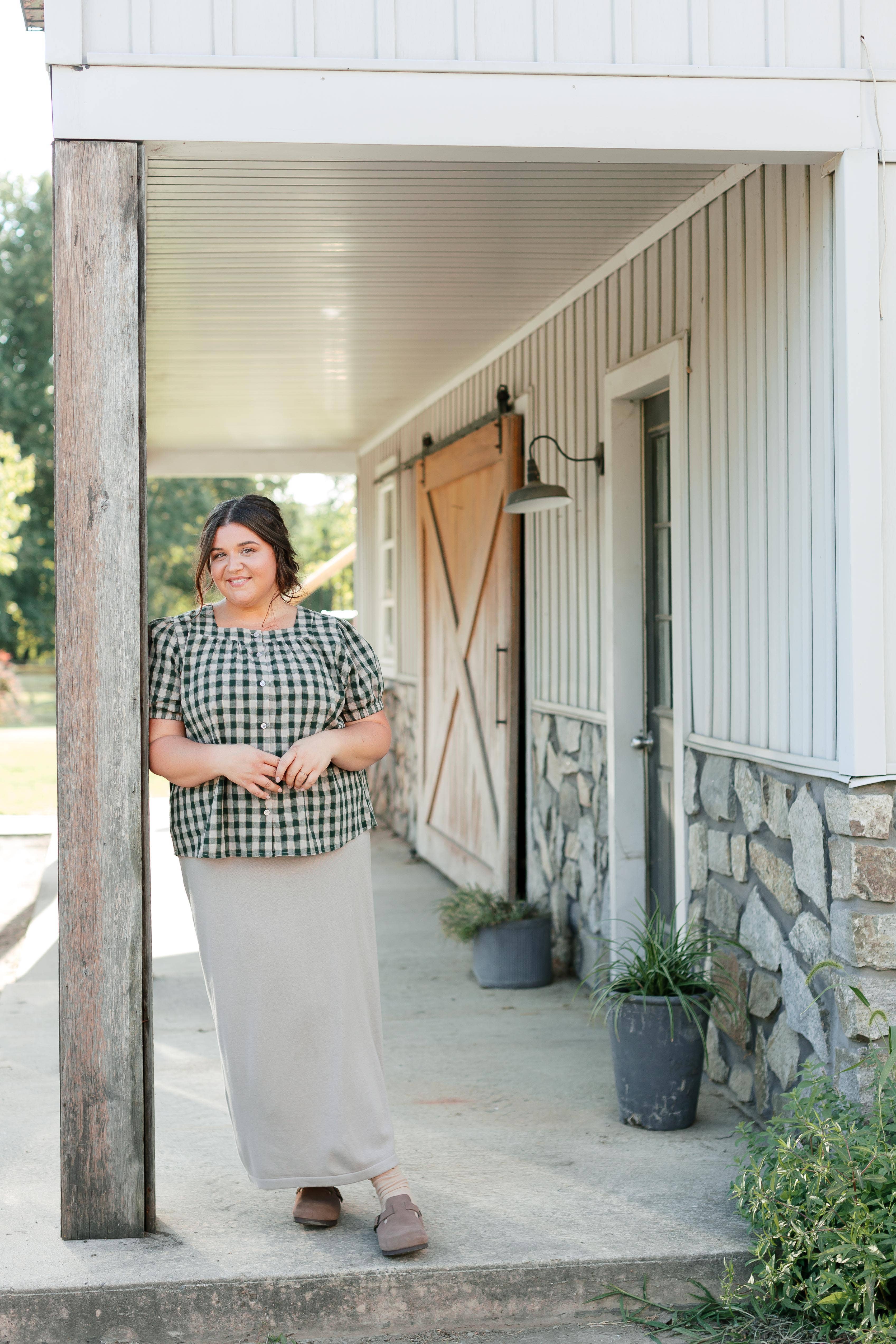 The Main Street Exchange - Wholesale Skirt - Women's - 'Jana' Cotton Blend Midi Sweater Skirt13