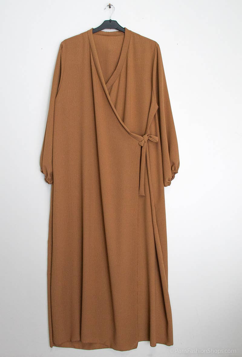 IDEAL OUTFIT - Vente Robe – femme - Robe abaya porte feuille ref:2372jazz27