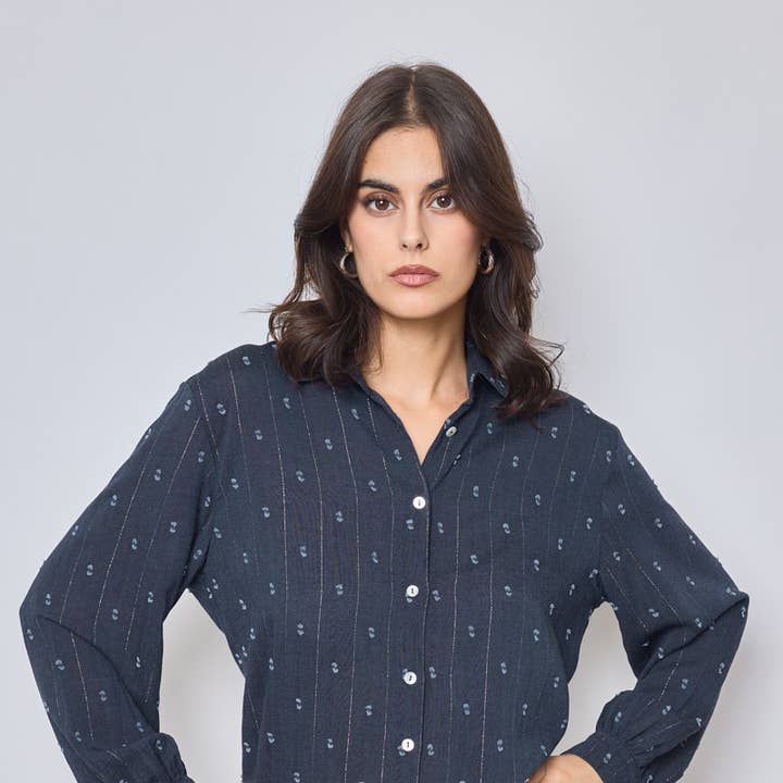 Long-sleeve patterned blouse and other Purchase wholesale patterned shirts. Free returns & net 60 terms on Faire trending on Faire.
