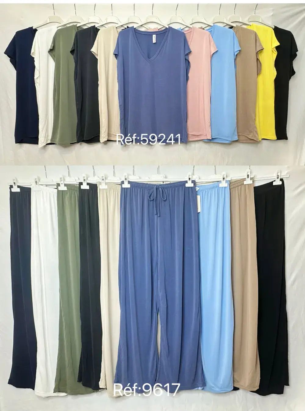 Mimi & Gogo - Wholesale Pants - Women's - Fluid Pants @9617_PaFluide7