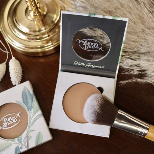 Pure Anada Natural Cosmetics - Wholesale Bronzer - Alluring Pressed Matte Bronzer & Contour (Compact)