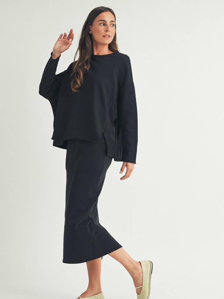 OVERSIZED JERSEY TOP for wholesale by ELLE GREY