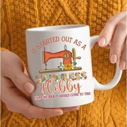 Patches Haberdashery – wholesale Coffee mug – Sewing Themed Mugs1