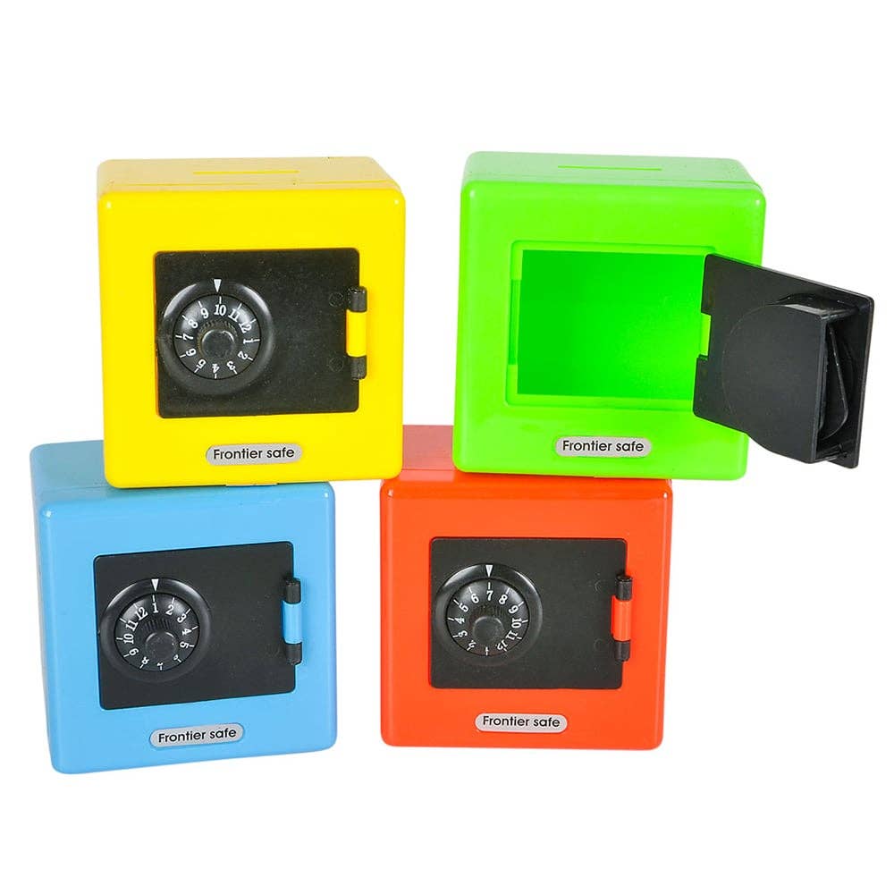 La Luna Bella - Toys – wholesale Classic toy – Kids – 3.5" PLASTIC COMBINATION SAFE BANK LLB kids toys2