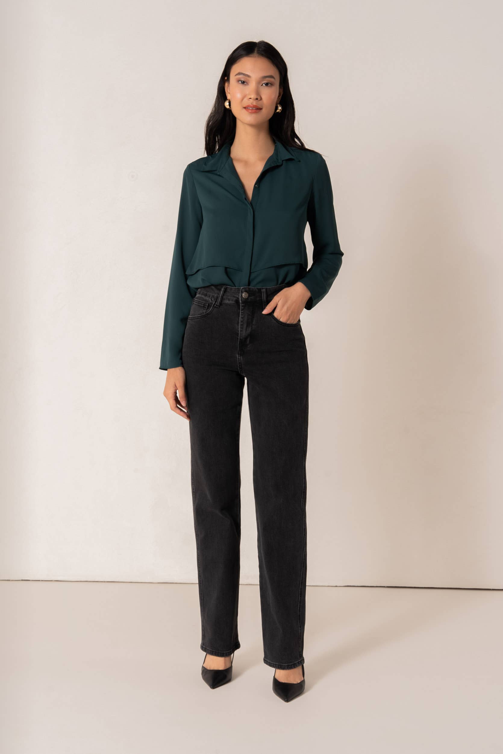 Oraije Paris - Wholesale Jeans - Women's - Kendal straight jeans6