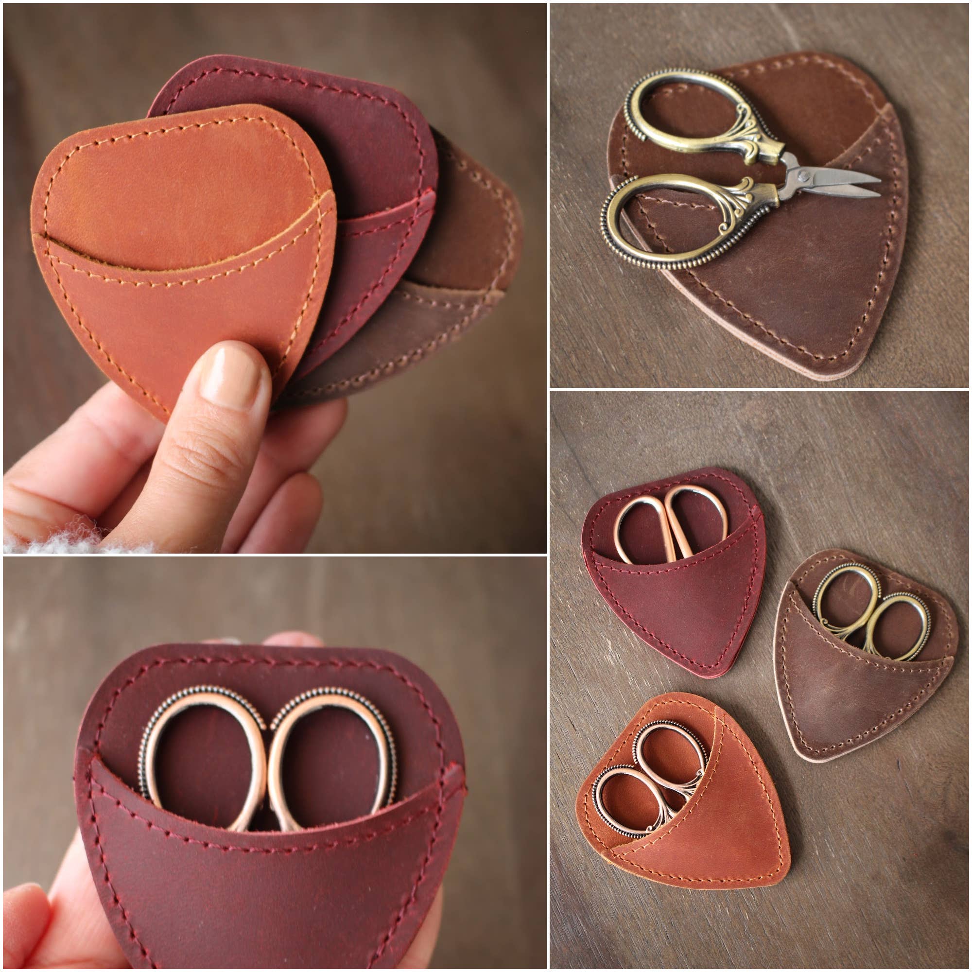 NNK Press - Vente Ciseaux et cisailles - Mini porte-ciseaux (lot de 5)4