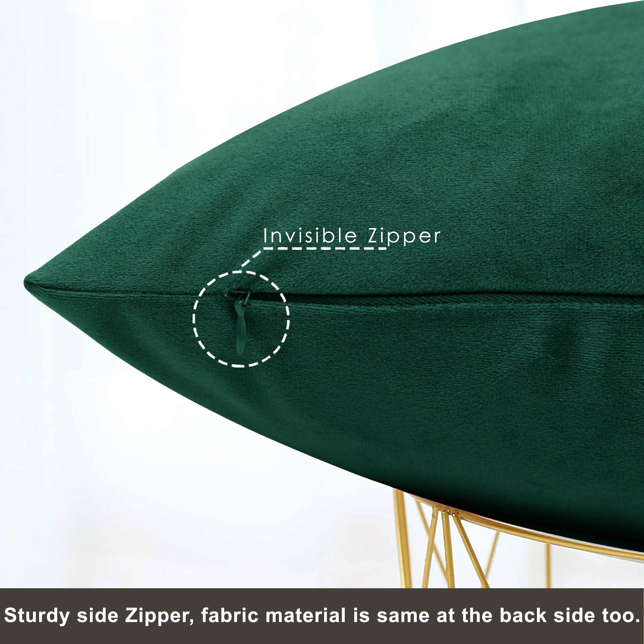 Cottonpassion_US - Wholesale Throw Pillow Cover - Luxury Velvet Throw Cushion Cover 18" inch Pillowcase19