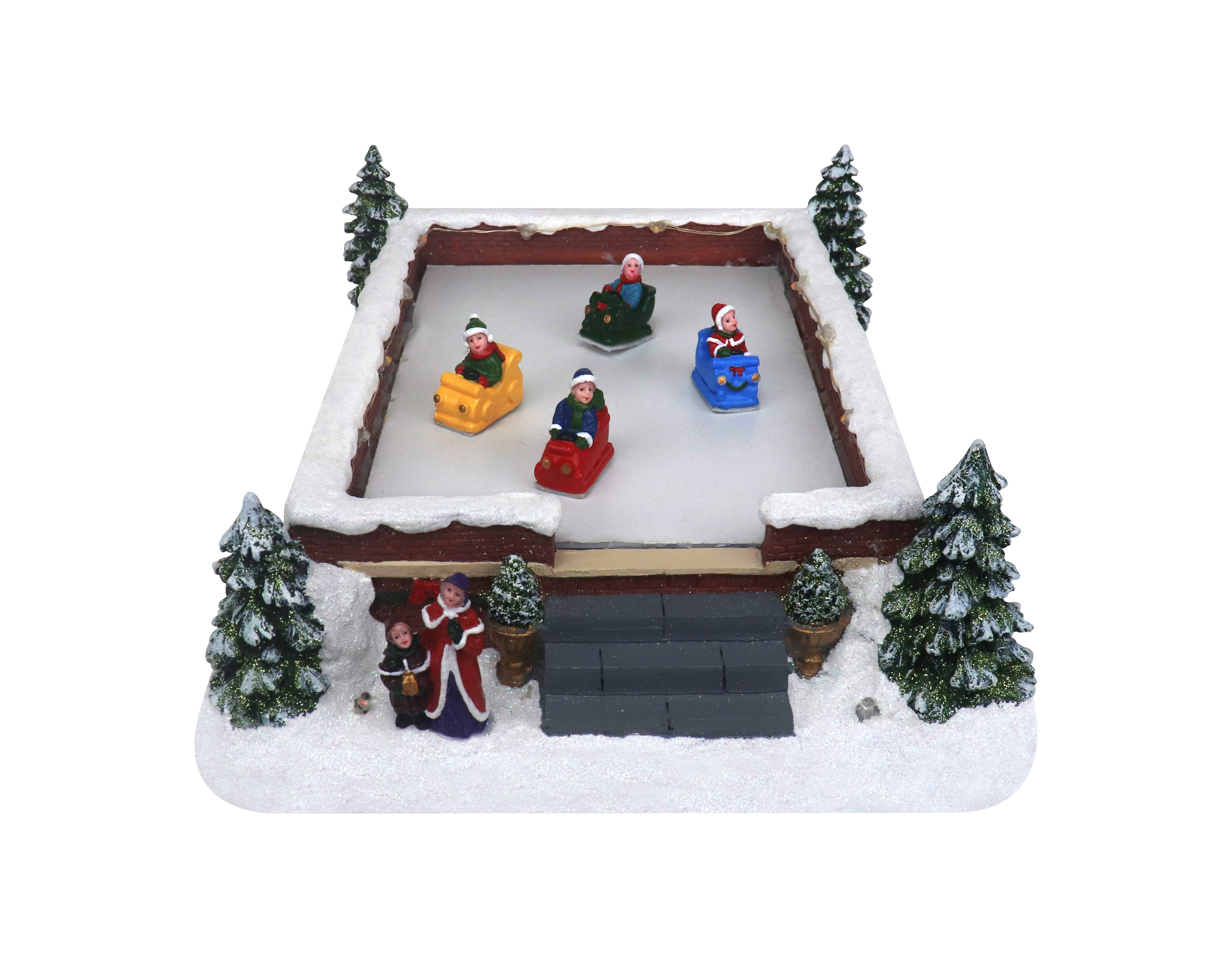 Top Treasures - Wholesale Christmas Decoration - Bumper Cars Christmas Village4