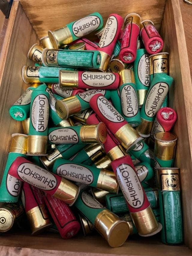 Shur Shot Dip Mix - Case - Mix the 48 shells - 4 flavors for wholesale by Fairhope Favorites, Inc.