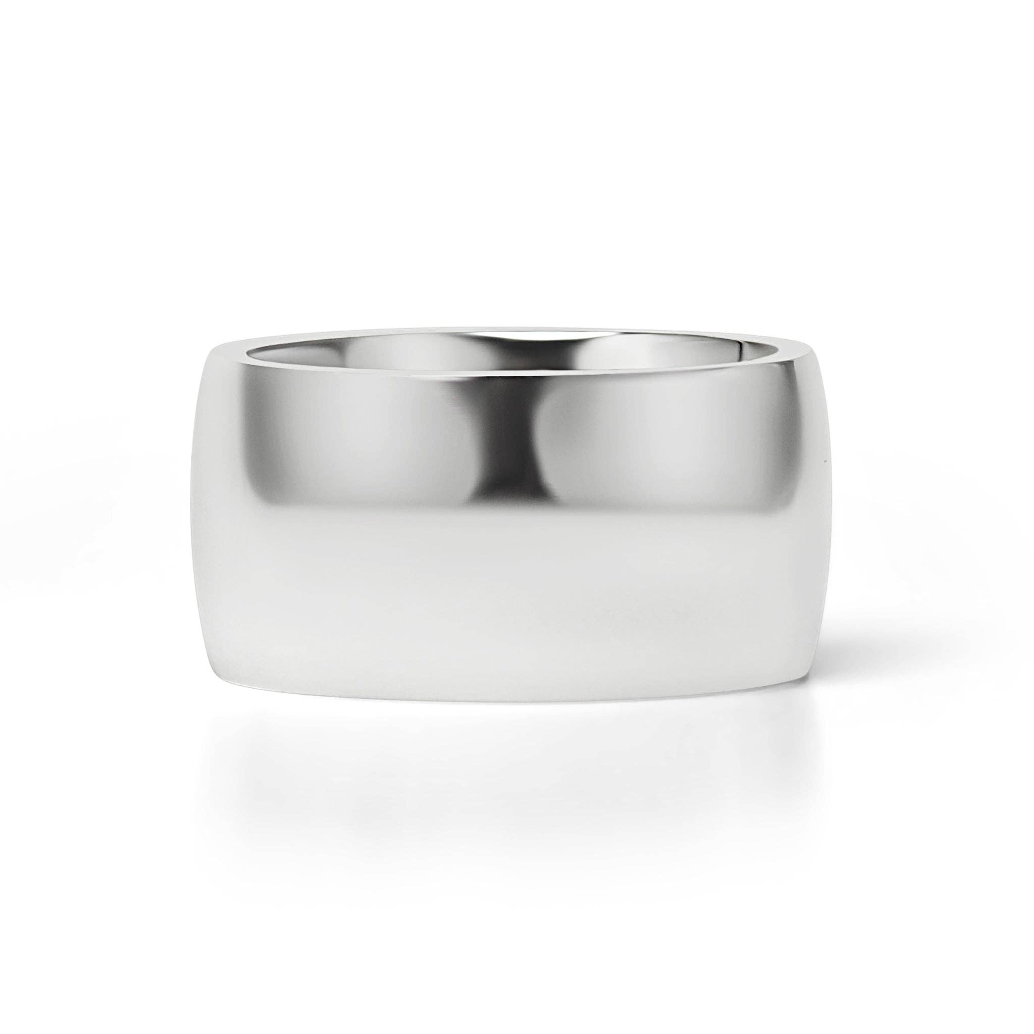 WJW - Wholesale Band/Stacked Ring - Highly Polished Rounded Stainless Steel Blank Ring 2mm - 6mm9