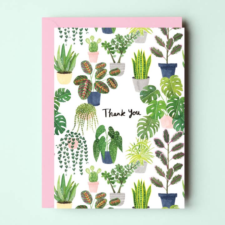 Dankeschön-Glückwunschkarte für den Großhandel von Sarah Frances