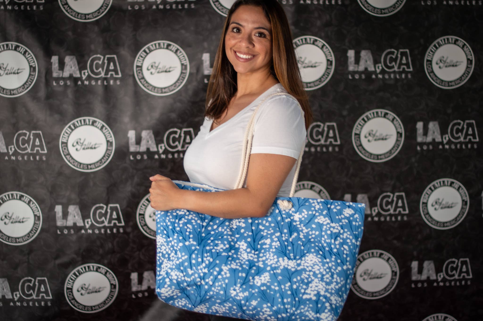 Los Angeles Mercantile™ – Großhandel Weekender-Tasche – Damen – Baby's Breathe Weekender-Tasche