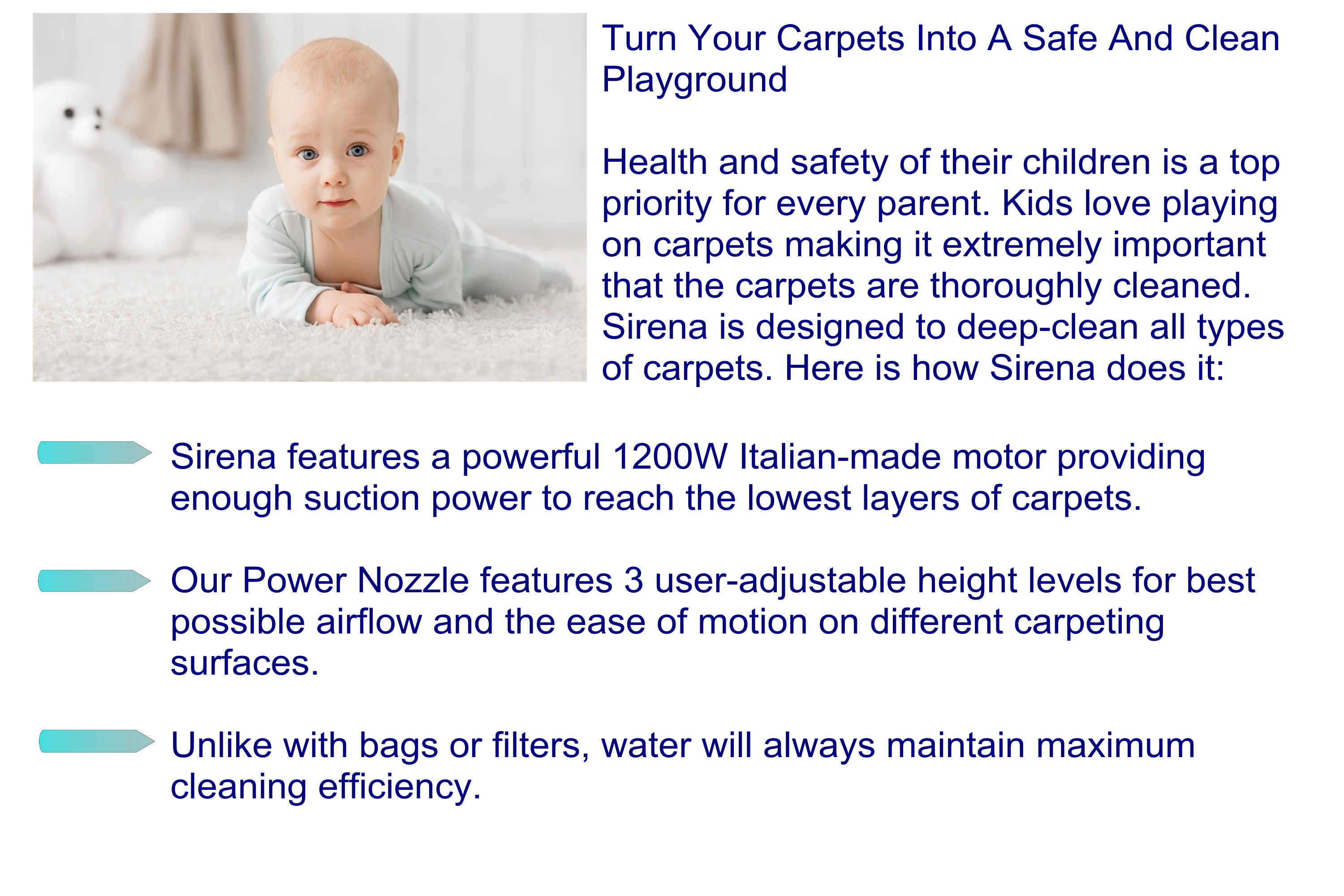 ELEMENTS - Vente Aspirateur - Aspirateur à eau Sirena19