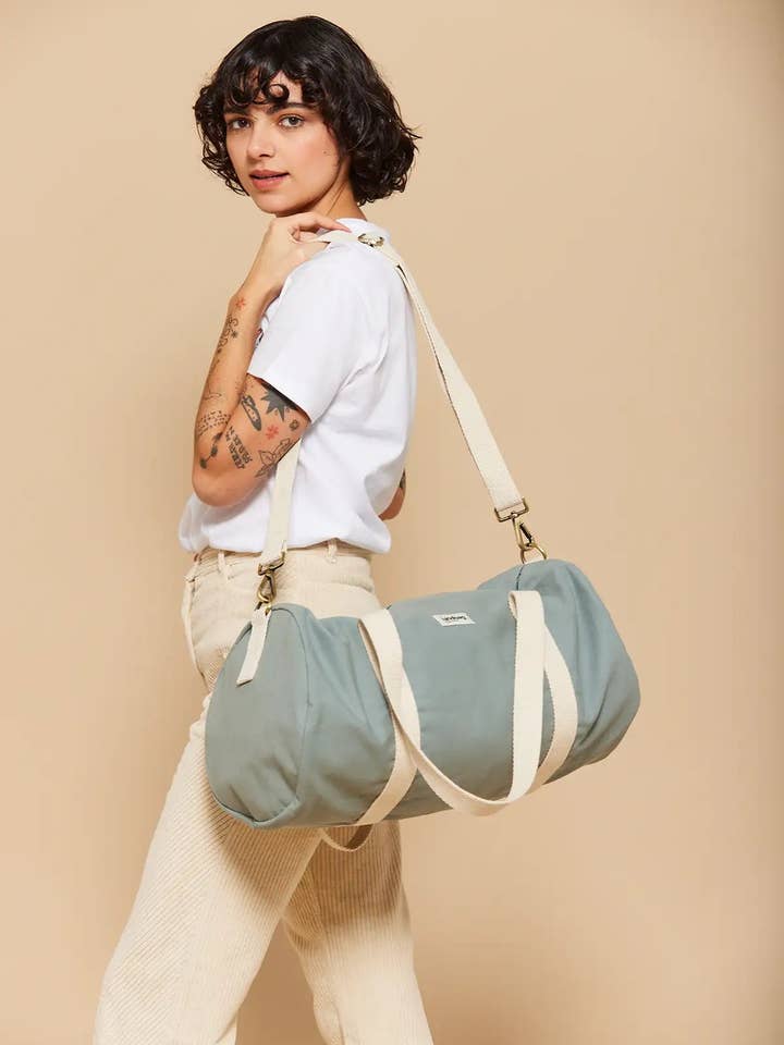Simon Sauge duffel bag for wholesale by Hindbag