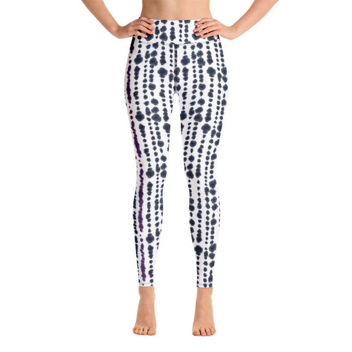 Legging taille haute Chakra Tie-Dye pour la vente par The Chakra Girl