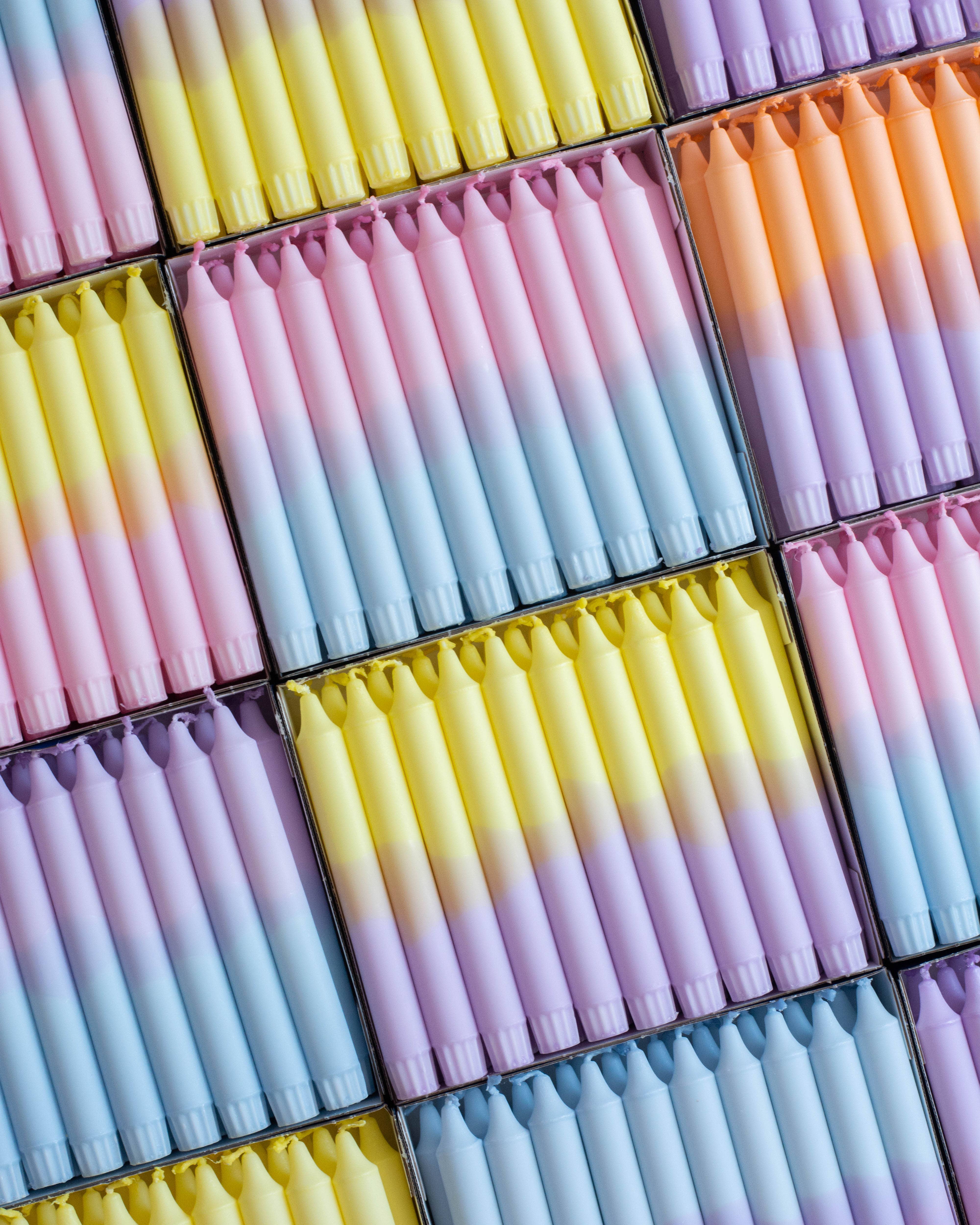 Nordtrice - Wholesale Tapered Candle/Candlestick - Taper candles- Spring vibes1