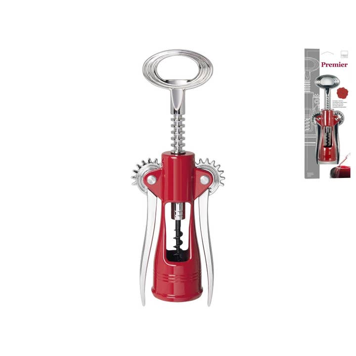 Sacacorchos de 2 Palancas Rojo Premier para venta al por mayor de H&H