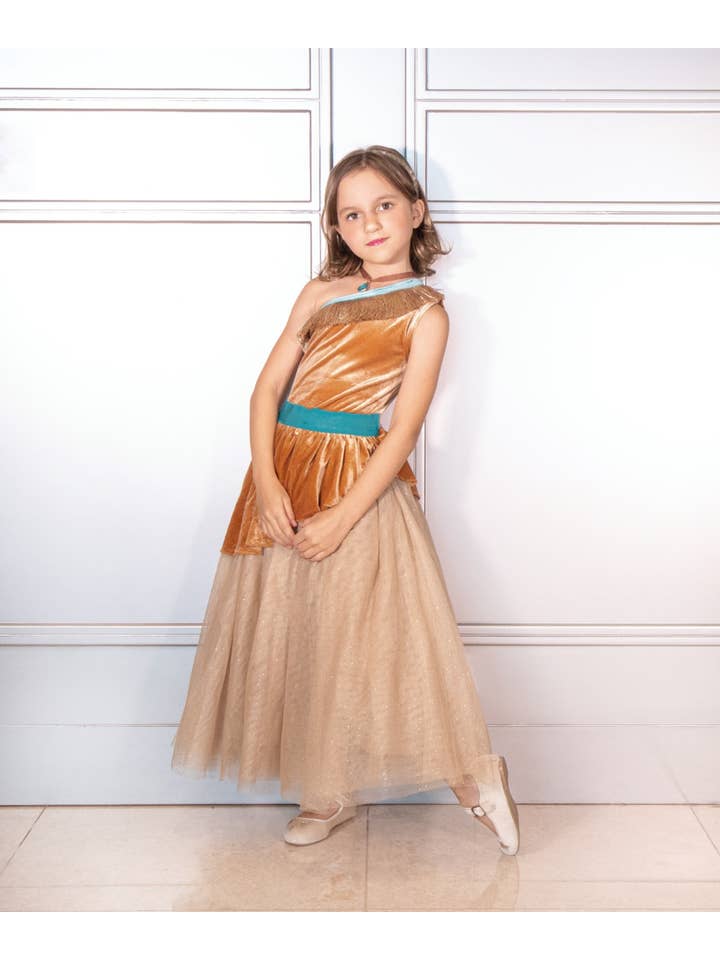 Joy Costumes by Teresita Orillac - Wholesale Dress - Kids - Princess Pocahontas Couture Costume Dress