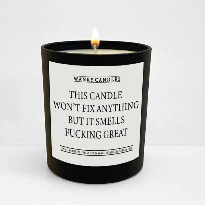 Cheeky Chops Cards & Wanky Candles – wholesale Jar/filled candle – Wanky Candle - Funny Jar Candle - Smells Fucking Great