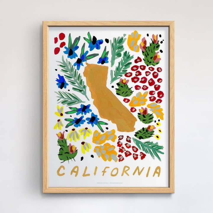 Lámina aguada californiana americana para venta al por mayor de 50 States of Beauty