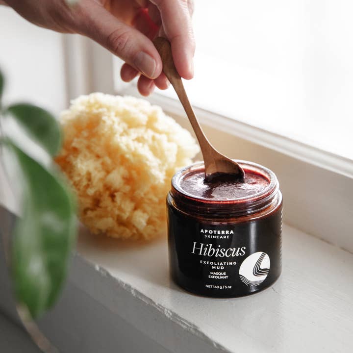 Apoterra - Wholesale Skincare face mask - Hibiscus Exfoliating Mud4