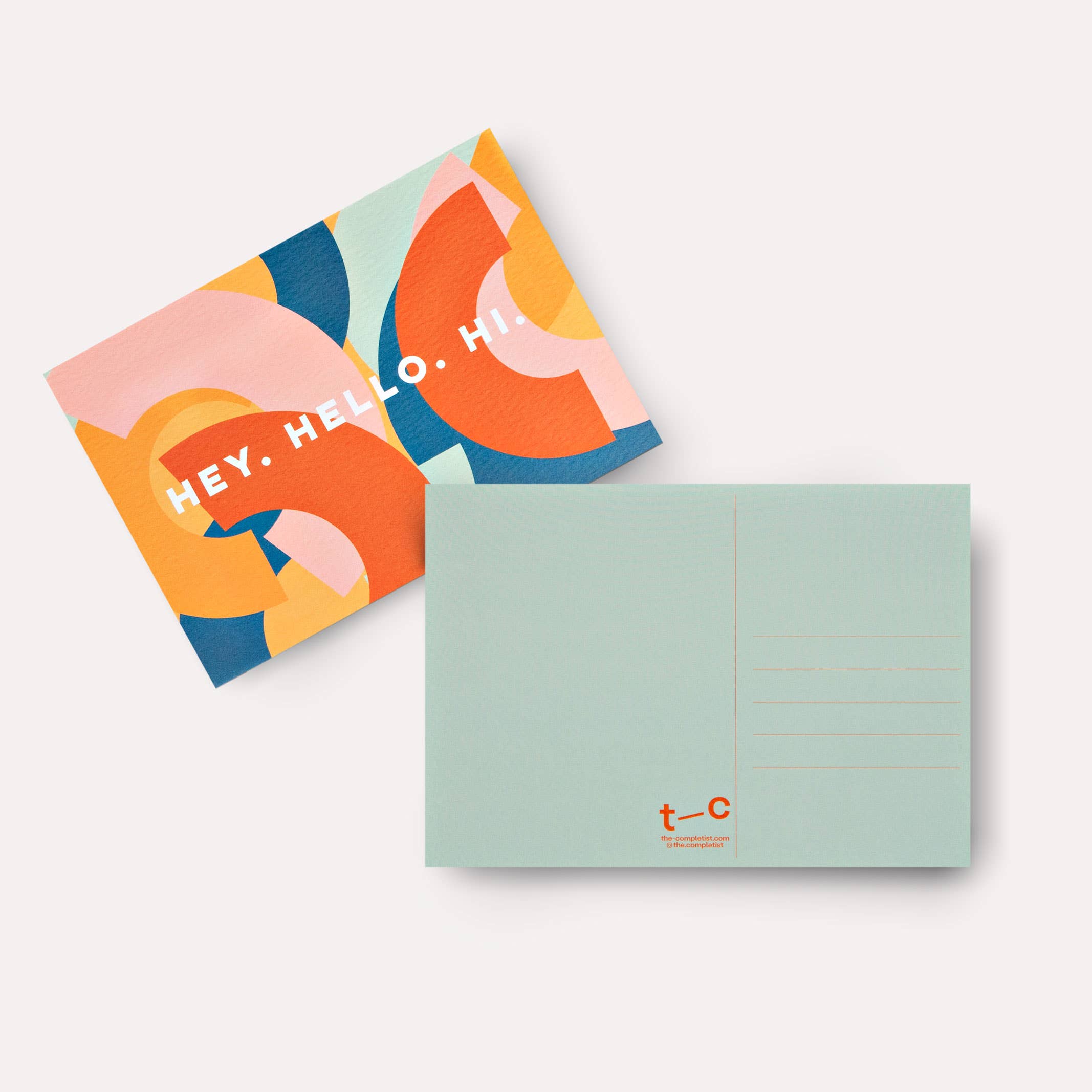 The Completist (No duties on USA orders!) - Wholesale Postcard - Circles Postcard1