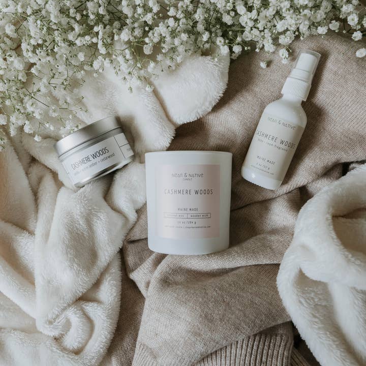 Near & Native Candles - Wholesale Room & Linen Spray - Cashmere Woods Room & Body Mist
